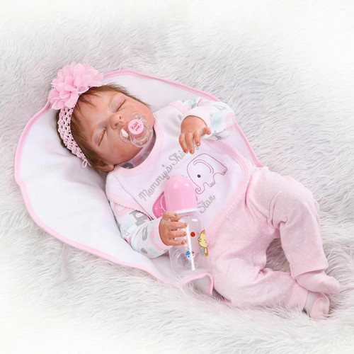 silicone baby girl full body